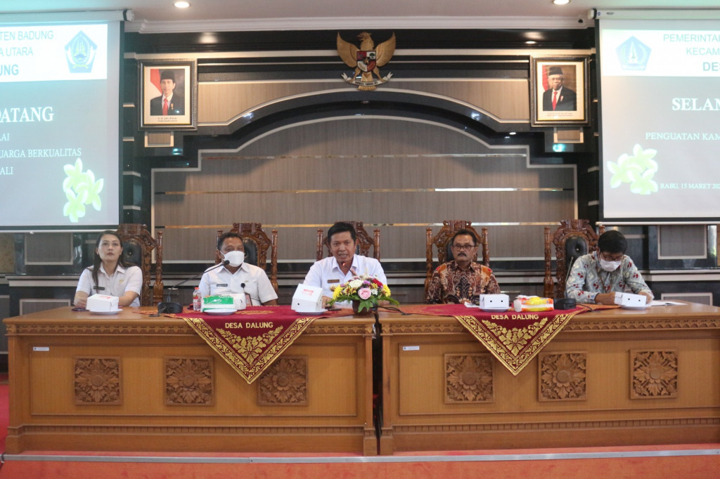 Verifikasi Lapangan Dalam Rangka Penguatan Kampung KB (Keluarga Berkualitas) Provinsi Bali Di Kampung KB Desa Dalung